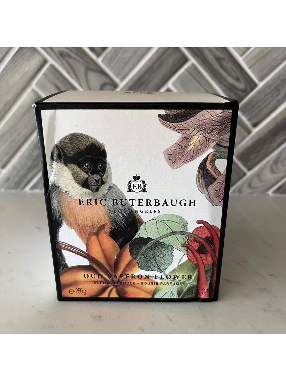 Eric Buterbaugh Oud Saffron Flower Scented Candle 250g